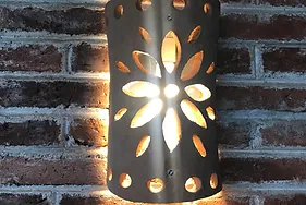 Candlelit interior