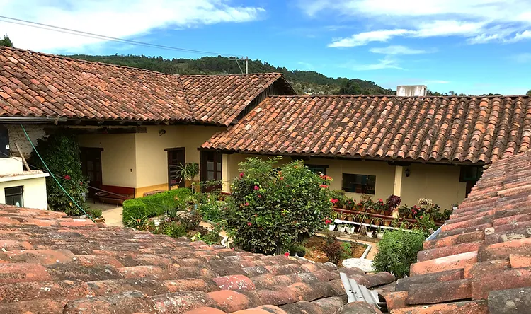 Hacienda-style writer's retreat