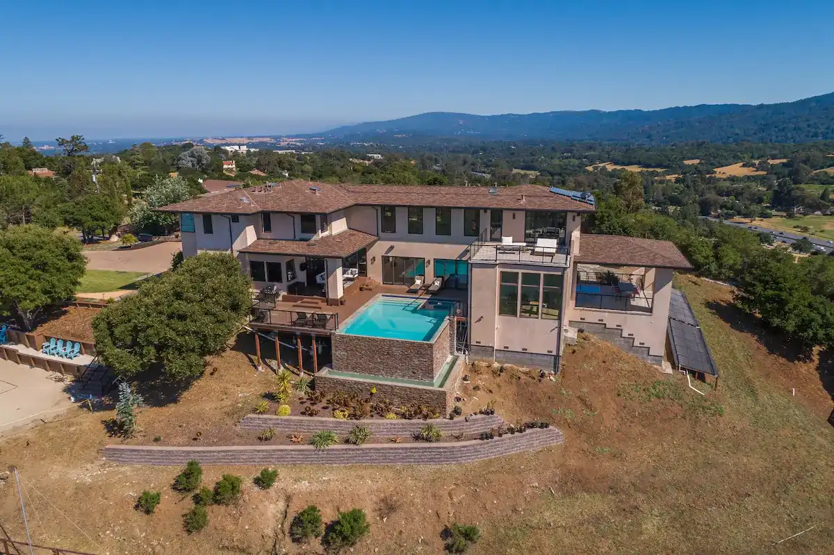 Yoga retreat among the hills